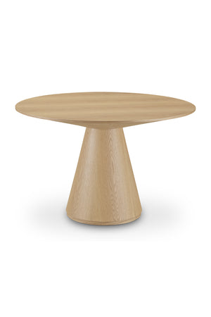   Modern European furniture - Round Oak Veneer Dining Table - www.oroa.com | Oroa.com