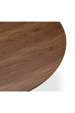   Modern European furniture - Round Oak Veneer Coffee Table - www.oroa.com | Oroa.com