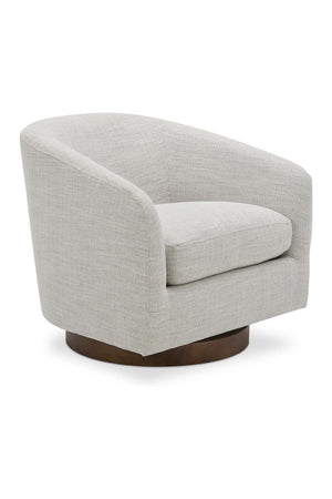   Modern European furniture - Curved Swivel Accent Chair - www.oroa.com | Oroa.com