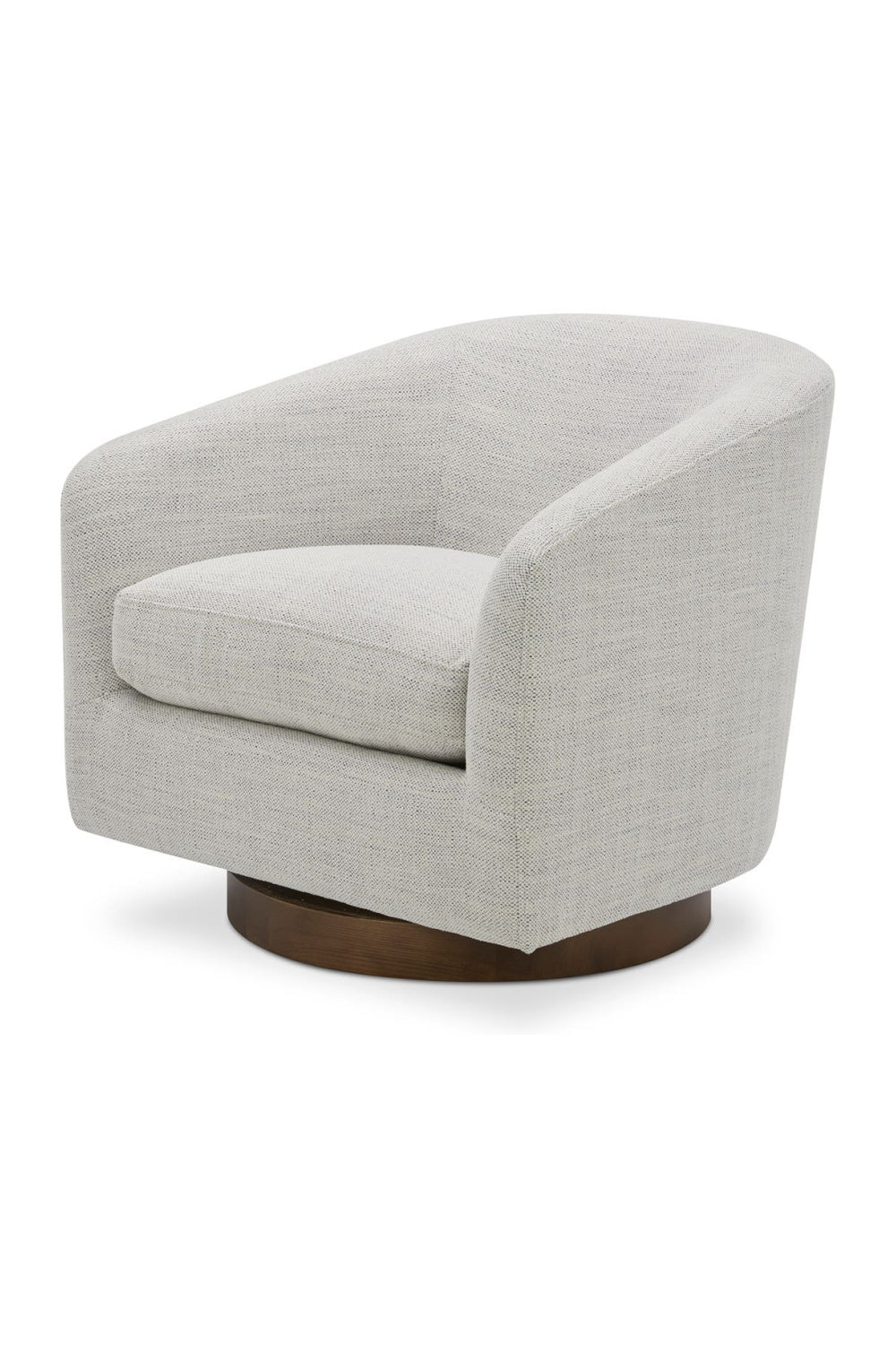   Modern European furniture - Curved Swivel Accent Chair - www.oroa.com | Oroa.com