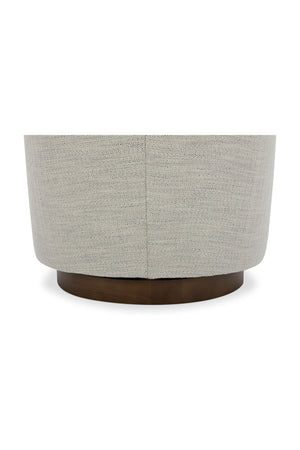   Modern European furniture - Curved Swivel Accent Chair - www.oroa.com | Oroa.com