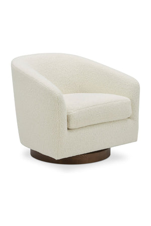   Modern European furniture - Curved Swivel Accent Chair - www.oroa.com | Oroa.com