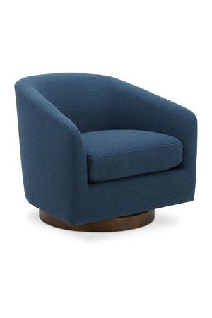   Modern European furniture - Curved Swivel Accent Chair - www.oroa.com | Oroa.com