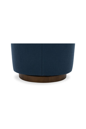   Modern European furniture - Curved Swivel Accent Chair - www.oroa.com | Oroa.com