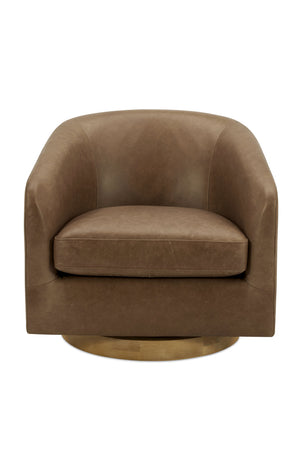   Modern European furniture - Curved Swivel Accent Chair - www.oroa.com | Oroa.com