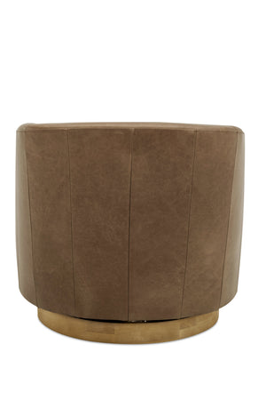   Modern European furniture - Curved Swivel Accent Chair - www.oroa.com | Oroa.com