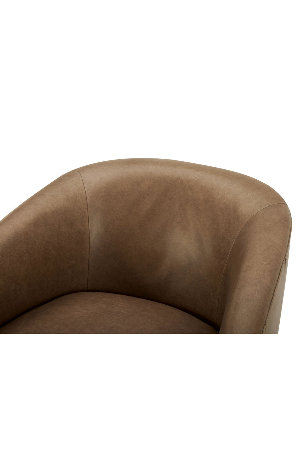   Modern European furniture - Curved Swivel Accent Chair - www.oroa.com | Oroa.com