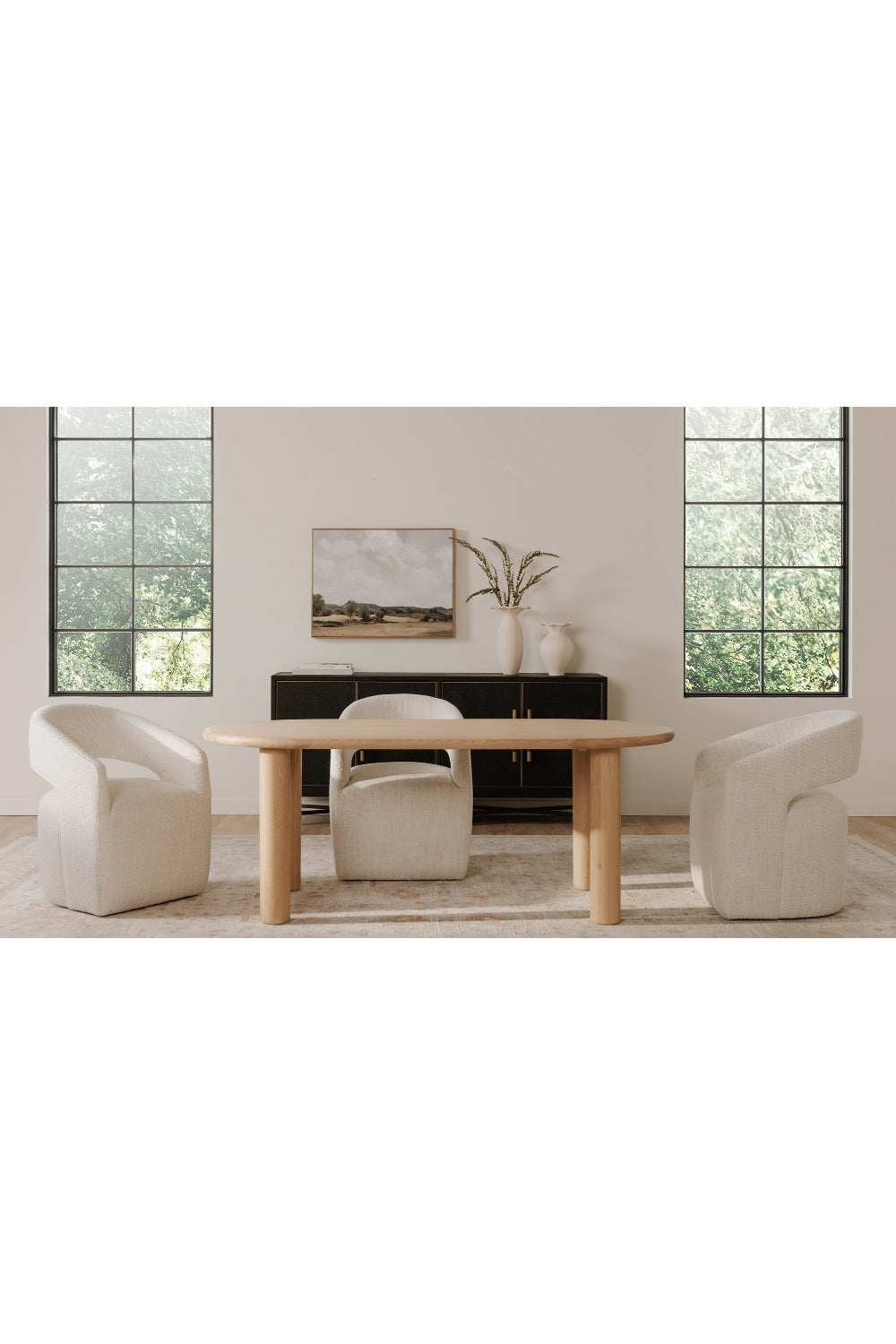   Modern European furniture - Split-Back Rolling Dining Chair - www.oroa.com | Oroa.com