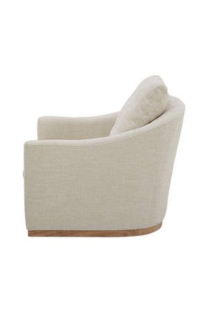   Modern European furniture - Barrel Back Swivel Lounge Chair - www.oroa.com | Oroa.com