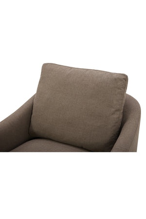   Modern European furniture - Barrel Back Swivel Lounge Chair - www.oroa.com | Oroa.com