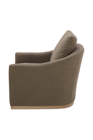   Modern European furniture - Barrel Back Swivel Lounge Chair - www.oroa.com | Oroa.com