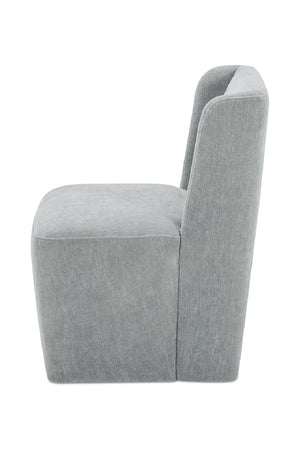   Modern European furniture - Upholstered Rolling Dining Chair - www.oroa.com | Oroa.com