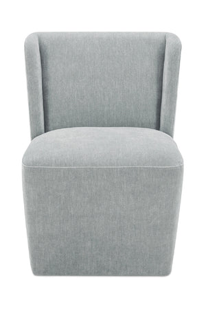   Modern European furniture - Upholstered Rolling Dining Chair - www.oroa.com | Oroa.com