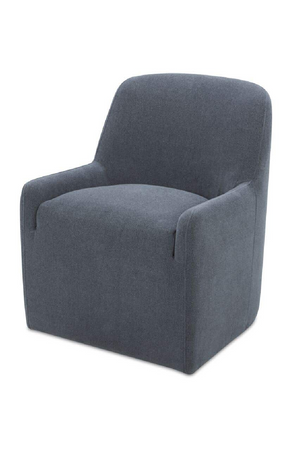   Modern European furniture - Upholstered Rolling Dining Chair - www.oroa.com | Oroa.com