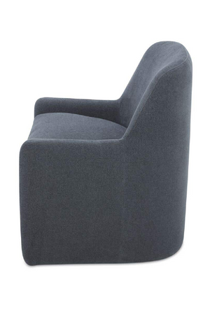   Modern European furniture - Upholstered Rolling Dining Chair - www.oroa.com | Oroa.com