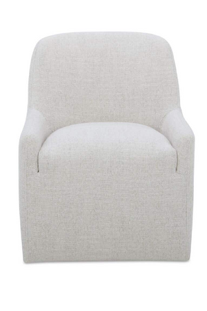   Modern European furniture - Upholstered Rolling Dining Chair - www.oroa.com | Oroa.com