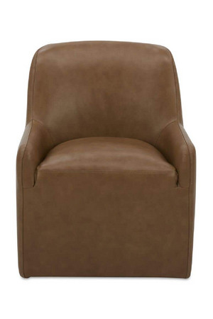   Modern European furniture - Upholstered Rolling Dining Chair - www.oroa.com | Oroa.com