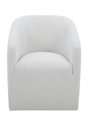   Modern European furniture - Upholstered Rolling Dining Chair - www.oroa.com | Oroa.com