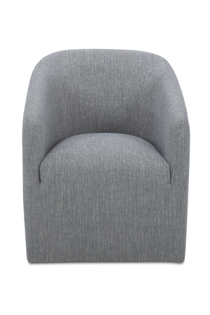   Modern European furniture - Upholstered Rolling Dining Chair - www.oroa.com | Oroa.com