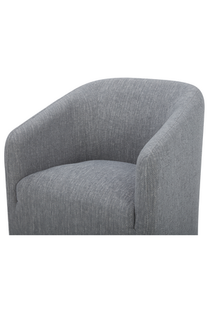   Modern European furniture - Upholstered Rolling Dining Chair - www.oroa.com | Oroa.com