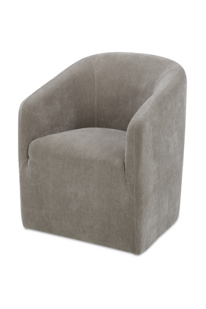   Modern European furniture - Upholstered Rolling Dining Chair - www.oroa.com | Oroa.com
