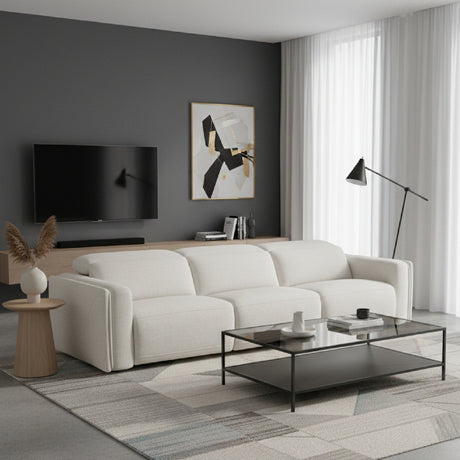   Modern European furniture - 3-Seater Power Recliner Sofa - www.oroa.com | Oroa.com
