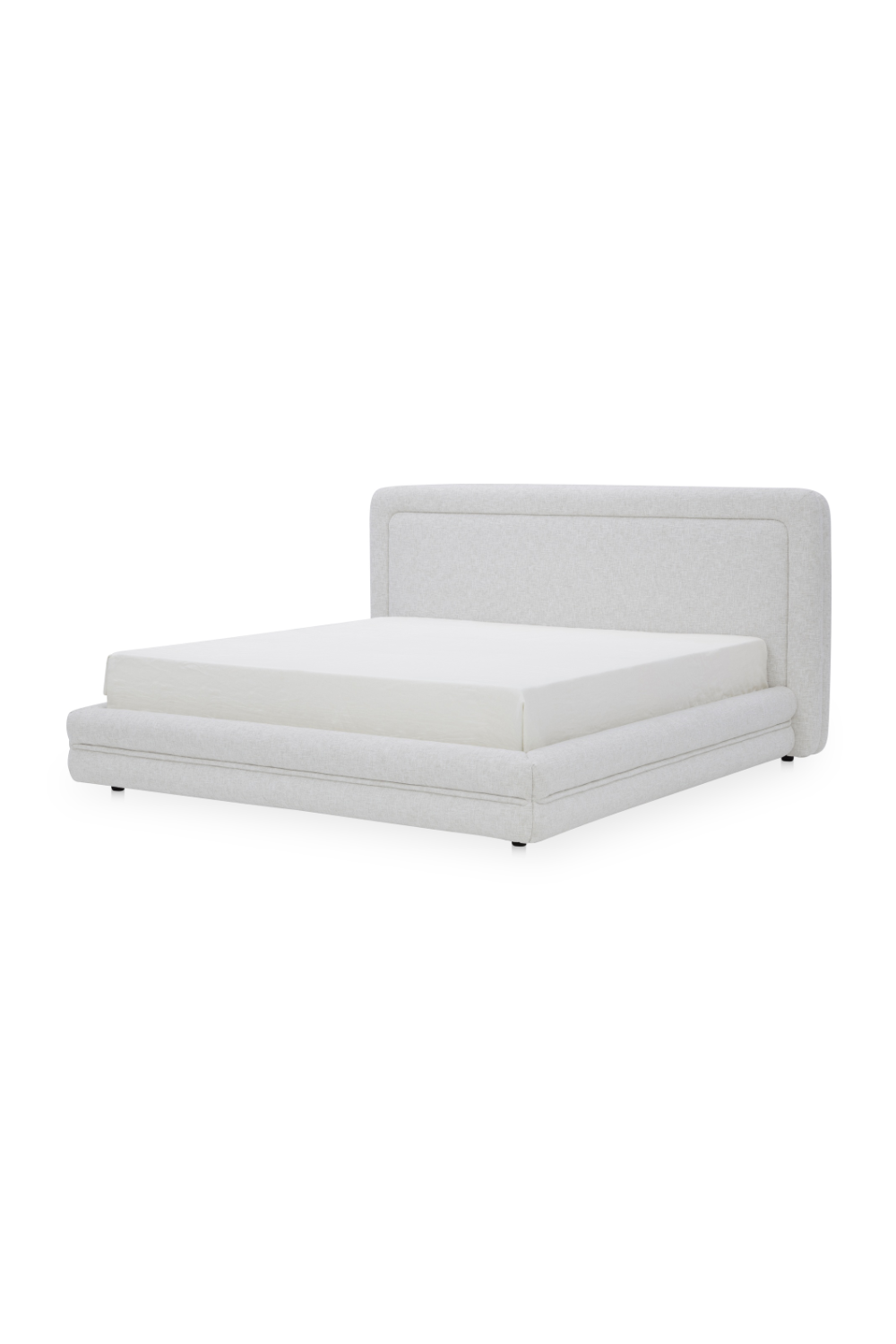   Modern European furniture - White Tufted Bed - www.oroa.com | Oroa.com