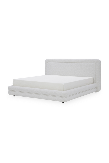   Modern European furniture - White Tufted Bed - www.oroa.com | Oroa.com