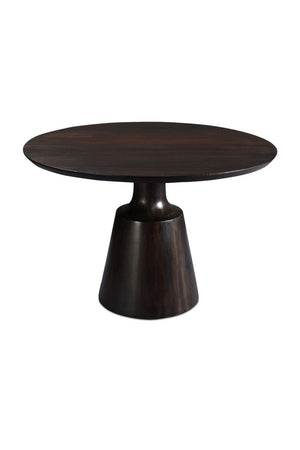   Modern European furniture - Brown Sheesham Round Dining Table - www.oroa.com | Oroa.com
