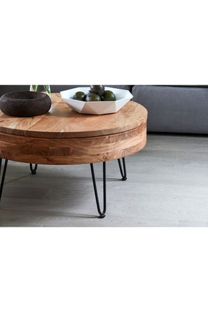   Modern European furniture - Acacia Wood Coffee Table - www.oroa.com | Oroa.com