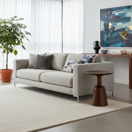   Modern European furniture - Round Wooden End Table - www.oroa.com | Oroa.com