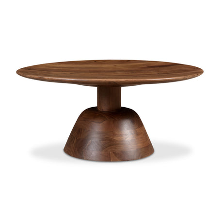   Modern European furniture - Wooden Round Coffee Table - www.oroa.com | Oroa.com