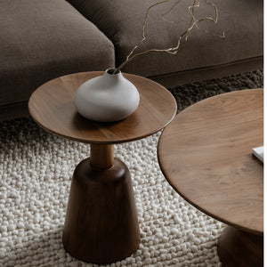   Modern European furniture - Wooden Round Coffee Table - www.oroa.com | Oroa.com