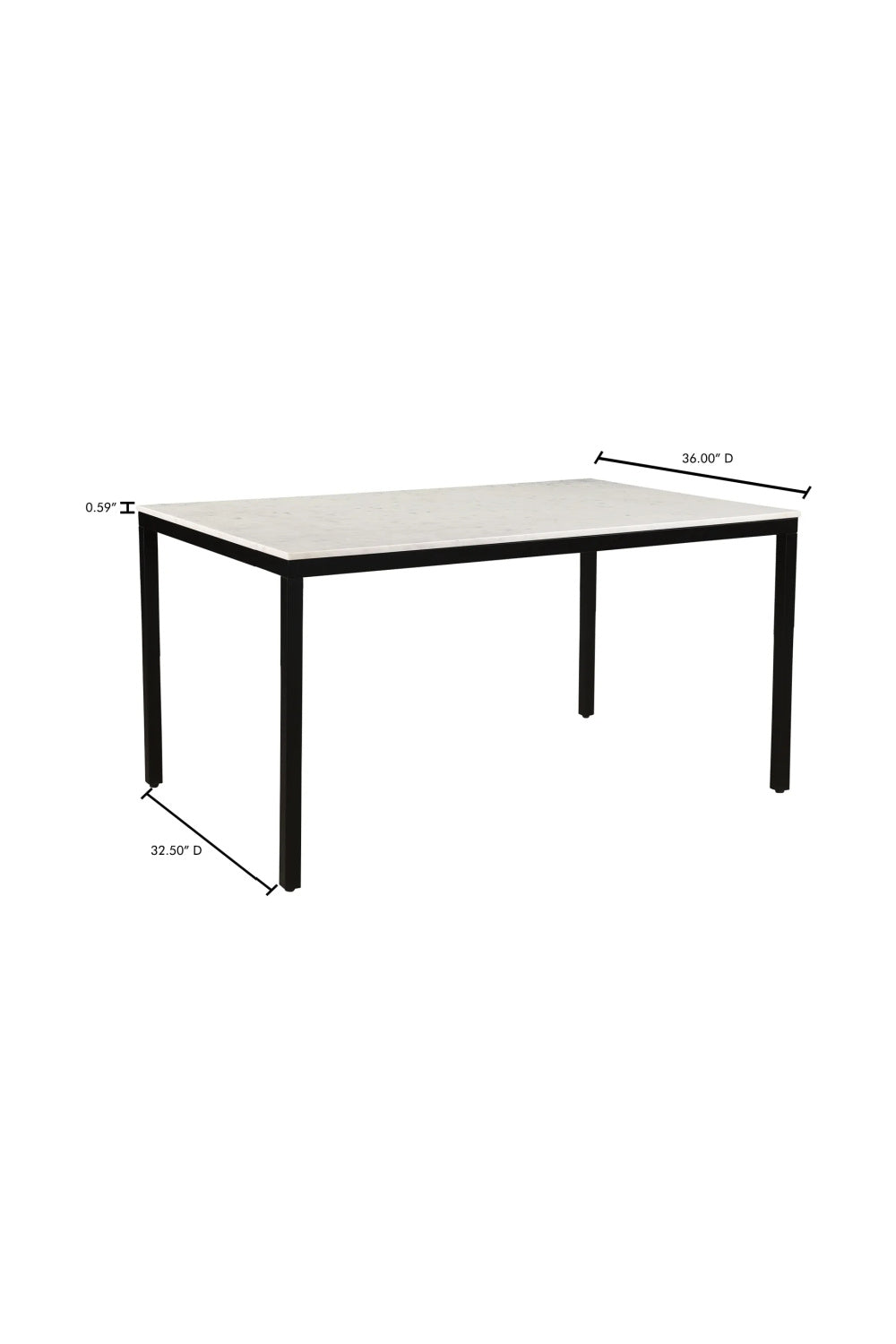   Modern European furniture - White Marble Dining Table S - www.oroa.com | Oroa.com