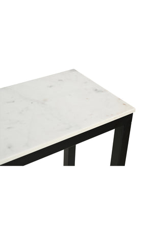   Modern European furniture - White Banswara Marble Console Table - www.oroa.com | Oroa.com