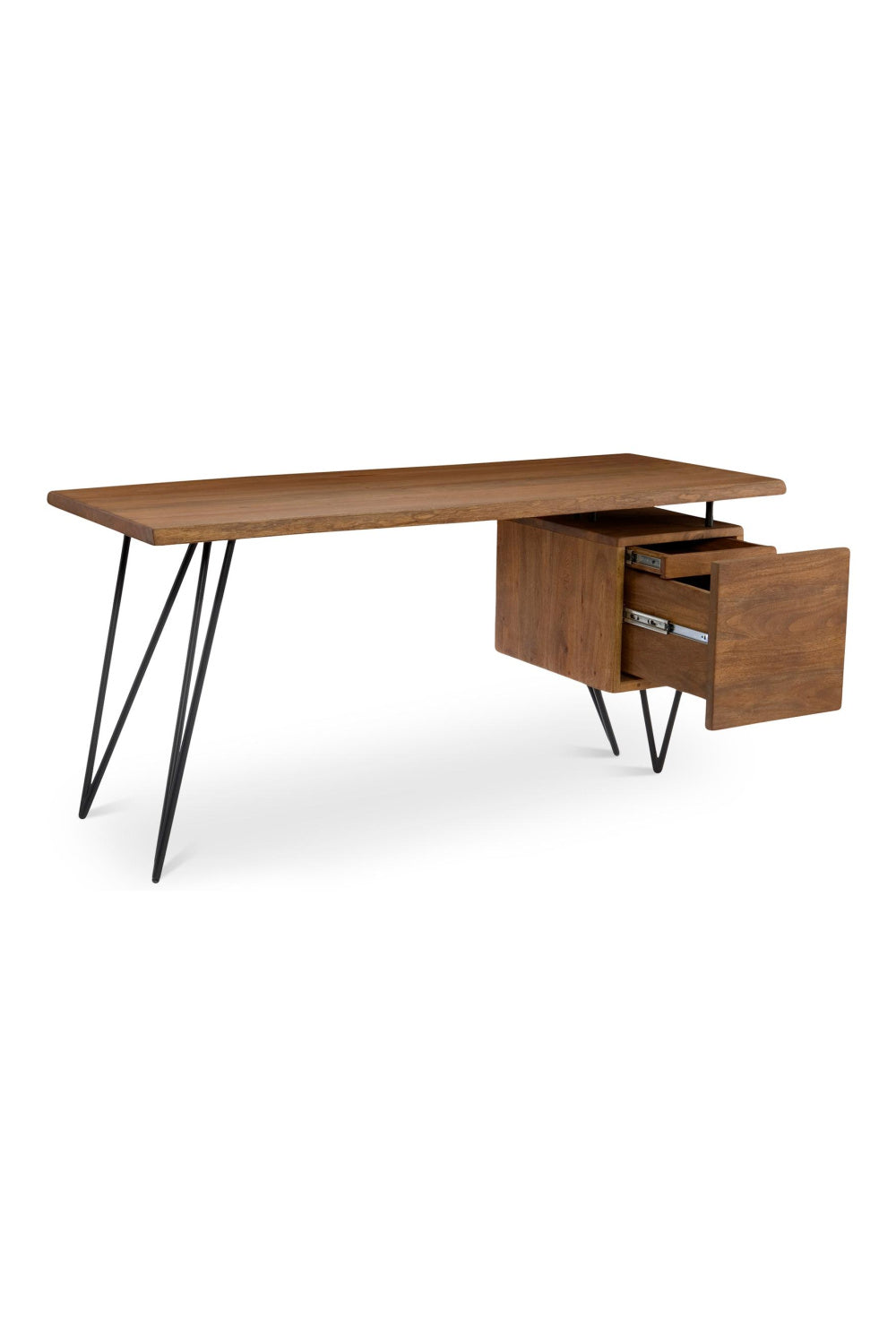   Modern European furniture - Solid Acacia 1-Drawer Desk - www.oroa.com | Oroa.com