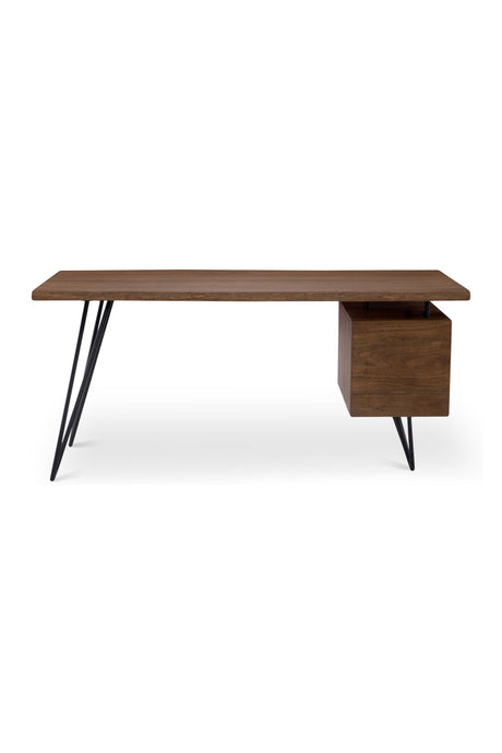   Modern European furniture - Solid Acacia 1-Drawer Desk - www.oroa.com | Oroa.com