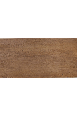   Modern European furniture - Wire-Brushed Acacia 2-Drawer Nightstand - www.oroa.com | Oroa.com