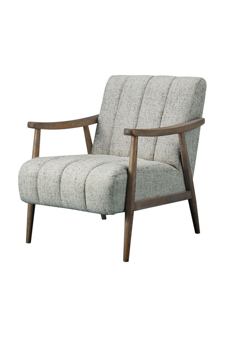   Modern European furniture - Beige Channeled Accent Chair - www.oroa.com | Oroa.com