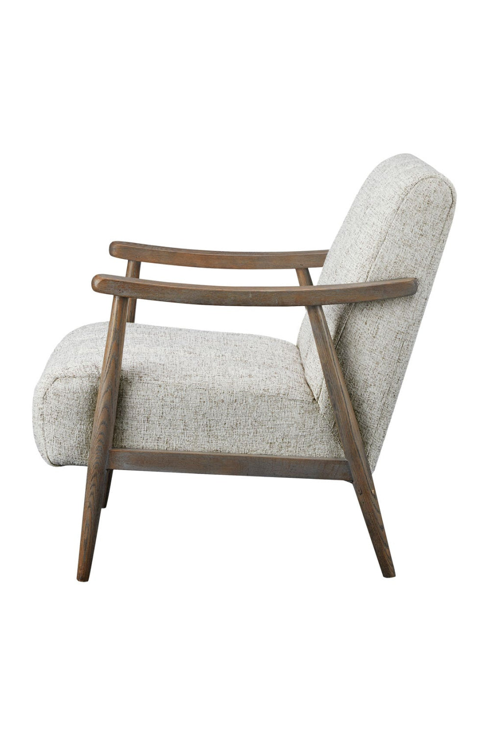   Modern European furniture - Beige Channeled Accent Chair - www.oroa.com | Oroa.com