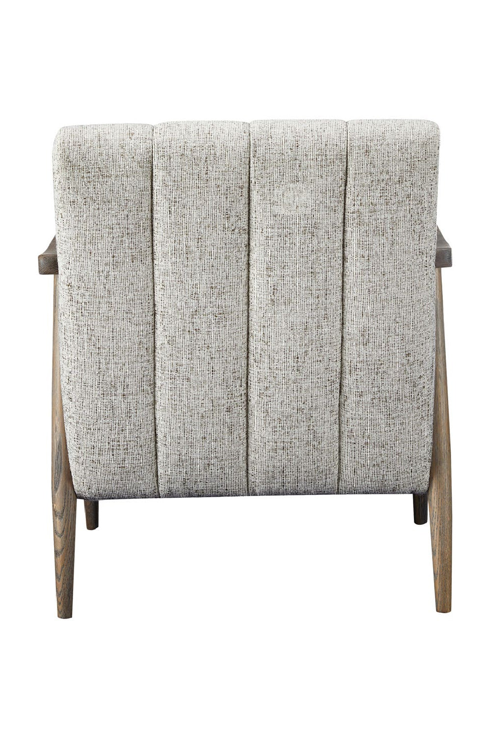   Modern European furniture - Beige Channeled Accent Chair - www.oroa.com | Oroa.com