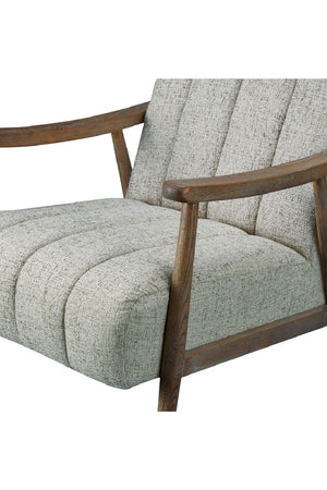   Modern European furniture - Beige Channeled Accent Chair - www.oroa.com | Oroa.com