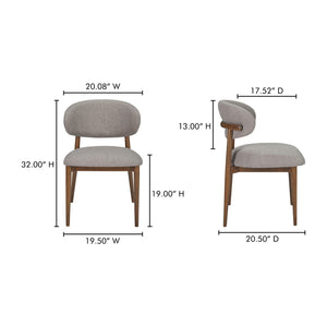   Modern European furniture - Curved Back Padded Dining Chair - www.oroa.com | Oroa.com