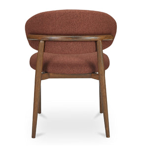   Modern European furniture - Curved Back Padded Dining Chair - www.oroa.com | Oroa.com