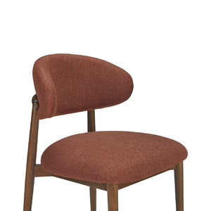   Modern European furniture - Curved Back Padded Dining Chair - www.oroa.com | Oroa.com