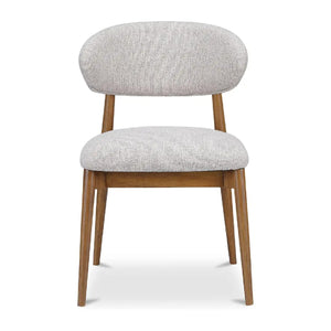   Modern European furniture - White Padded Dining Chair - www.oroa.com | Oroa.com