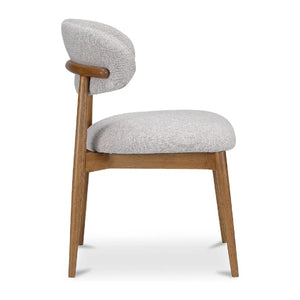   Modern European furniture - White Padded Dining Chair - www.oroa.com | Oroa.com