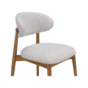   Modern European furniture - White Padded Dining Chair - www.oroa.com | Oroa.com
