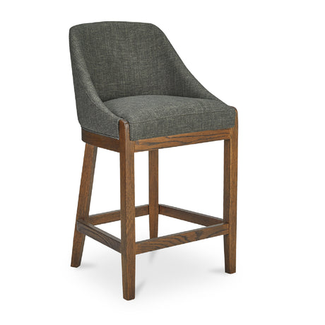   Modern European furniture - Green Curved Counter Stool - www.oroa.com | Oroa.com