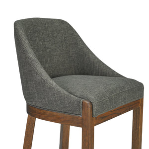   Modern European furniture - Green Curved Counter Stool - www.oroa.com | Oroa.com